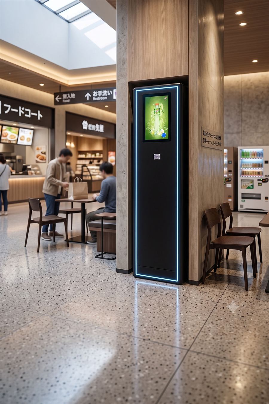 IoT・デジタルサイネージ自動販売機